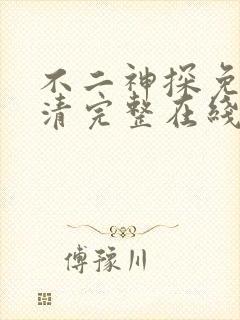 不二神探免费高清完整在线观看