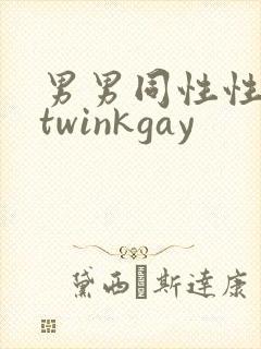 男男同性性行为twinkgay