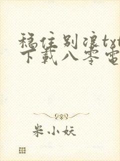 稳住别浪txt下载八零电子书
