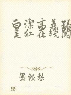 白洁高义孙倩王美红在线阅读小说封面