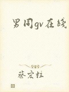男同gv在线