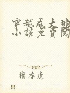 穿越成大明崇祯小说免费阅读