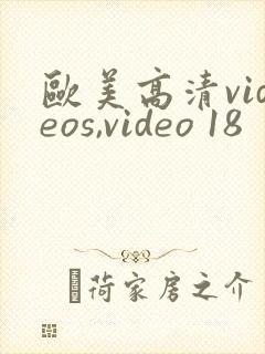 欧美高清videos,video 18