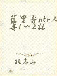 旧里番ntr人妻1～2话