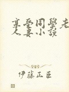 享受同学老婆的人妻小说封面