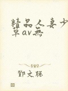 精品人妻少妇嫩草av无