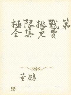 极限挑战第4季全集免费