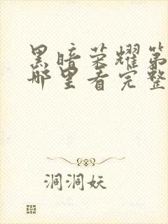 黑暗荣耀第二季哪里看完整版
