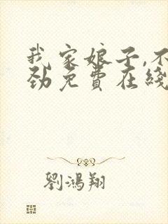 我家娘子,不对劲免费在线阅读封面