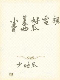 小美好电视剧免费西瓜