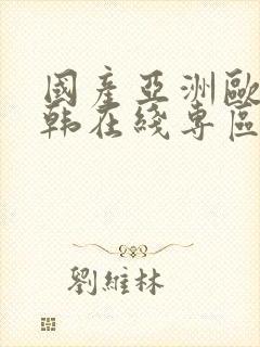 国产亚洲欧美日韩在线专区