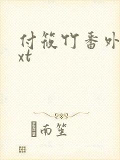 付筱竹番外篇txt