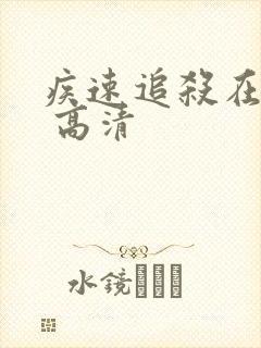 疾速追杀在线1 高清