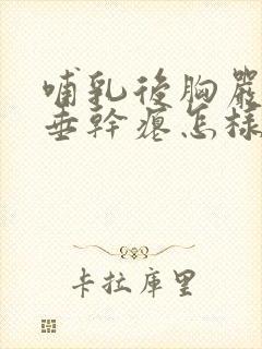 哺乳后胸严重下垂干瘪怎样丰胸封面
