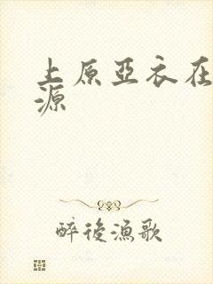 上原亚衣在线资源