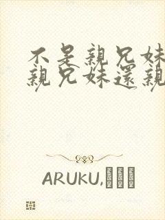 不是亲兄妹却比亲兄妹还亲的动漫