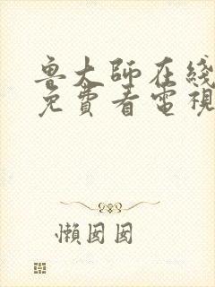 鲁大师在线影视免费看电视剧2023