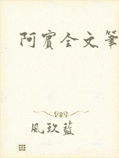 阿宾全文笔趣阁