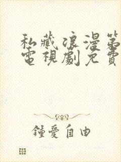 私藏浪漫第二部电视剧免费观看全集封面