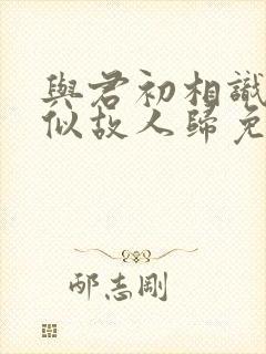 与君初相识,恰似故人归免费观看