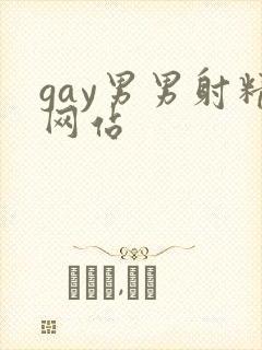 gay男男射精网站封面