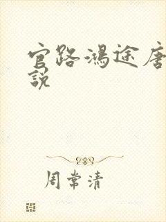 官路鸿途唐正小说