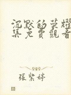 沉默的荣耀37集免费观看