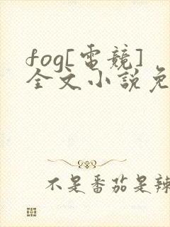 fog[电竞]全文小说免费阅读