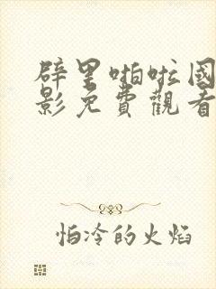 辟里啪啦国语电影免费观看封面