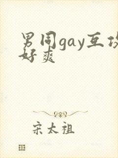 男同gay互攻好爽
