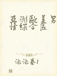 亚洲欧美另类激情综合区