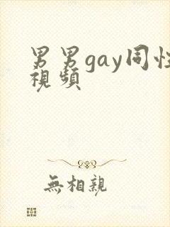男男gay同性视频