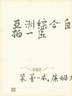 亚洲综合自拍偷拍一区封面