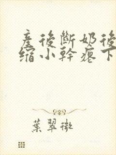 产后断奶后乳房缩小干瘪下垂怎么办封面