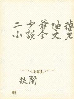 二少爷他掉马了小说全文免费阅读