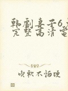 韩剧妻子6免费完整高清电视剧在线看中文