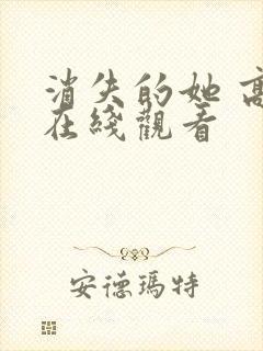 消失的她 高清在线观看封面