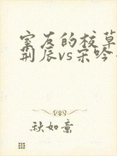 室友的校草男友荆辰vs宋吟小说哪里可