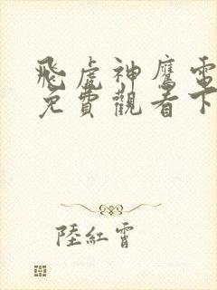 飞虎神鹰电视剧免费观看下载
