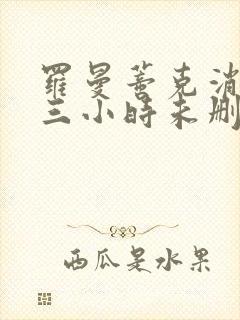 罗曼蒂克消亡史三小时未删减版
