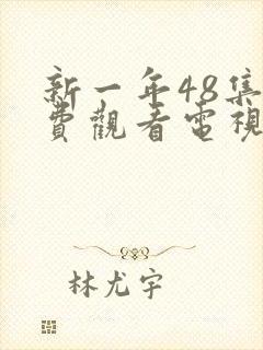 新一年48集免费观看电视剧完整版