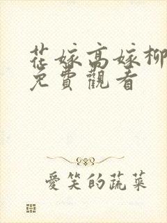 花嫁高嫁柳嫁家免费观看封面