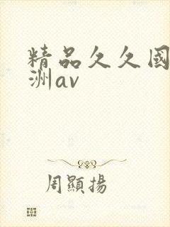 精品久久国产亚洲av封面