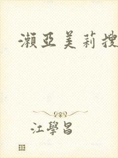 濑亚美莉搜查官