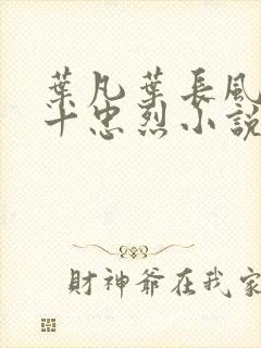 叶凡叶长风一门十忠烈小说