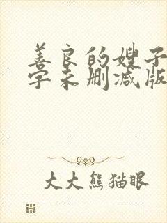 善良的嫂子韩中字未删减版