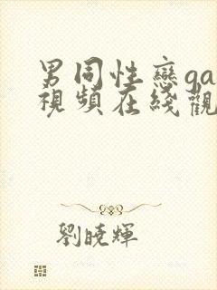 男同性恋gay视频在线观看封面