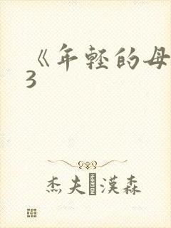《年轻的母亲》3封面