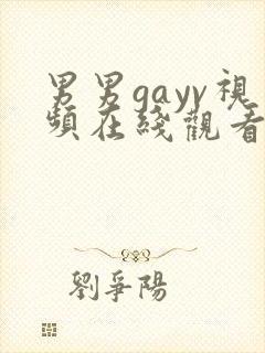男男gayv视频在线观看