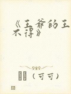 《王爷的王妃惹不得》